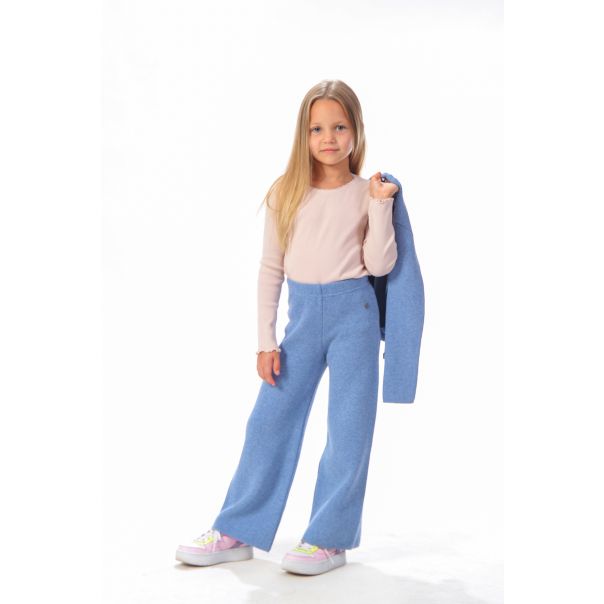 BAIKA Pantalone za devojčice - Solid Plave - PDSPLA