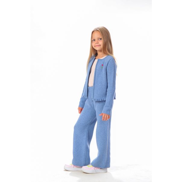 BAIKA Pantalone za devojčice - Solid Plave - PDSPLA