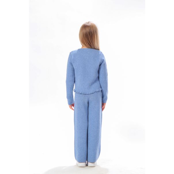 BAIKA Pantalone za devojčice - Solid Plave - PDSPLA