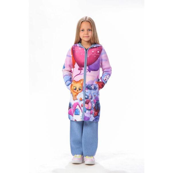 BAIKA Pantalone za devojčice - Solid Plave - PDSPLA