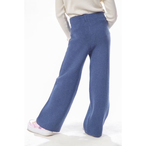 BAIKA Pantalone za devojčice - Solid Teget - PDSTGT