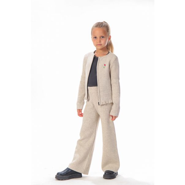 BAIKA Pantalone za devojčice - Solid Krem - PDSKRM