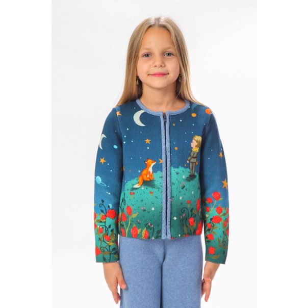 BAIKA Kardigan za devojčice - Princ - TKDPRINC