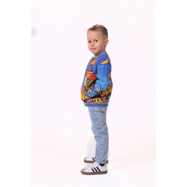 BAIKA Štrikana bomber jakna za dečake - Beograd - BDBGD