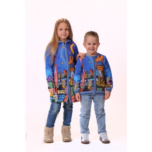 BAIKA Štrikana bomber jakna za dečake - Beograd - BDBGD