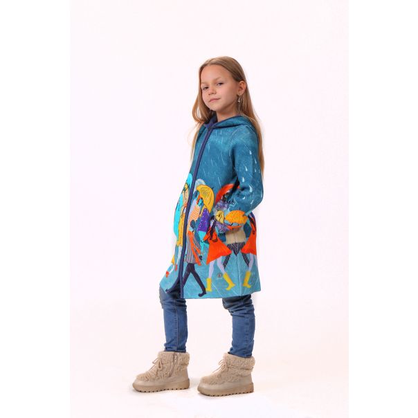 BAIKA Kaput za devojčice - Kiša - KDKISA