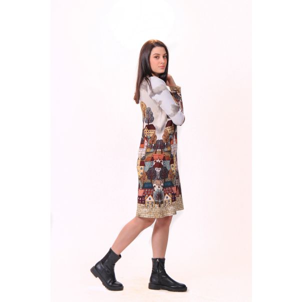 BAIKA Štrikana haljina za žene - Tempera - ZHOTEM