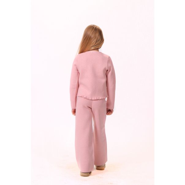 BAIKA Pantalone za devojčice - Solid Roze - PDSRZE