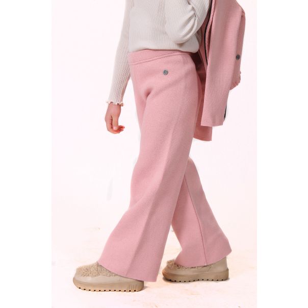 BAIKA Pantalone za devojčice - Solid Roze - PDSRZE