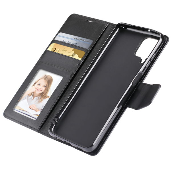 SAMSUNG Zastitna futrola Hanman Canvas za A125F Galaxy A12, crna - 108316