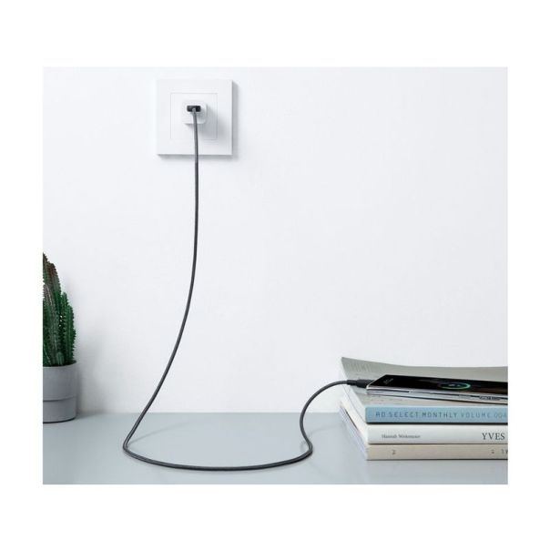 ANKER 322 USB tip-A na USB tip-C kabl M/M 0.9m, 18W, pleteni, crni - EP3195688