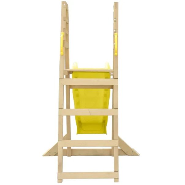 Dečija drvena penjalica sa toboganom KINDER HOME - C440
