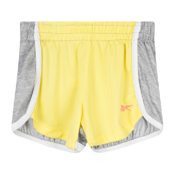 REEBOK set za devojčice šorc i dve majice, zuto bela - C4597RG