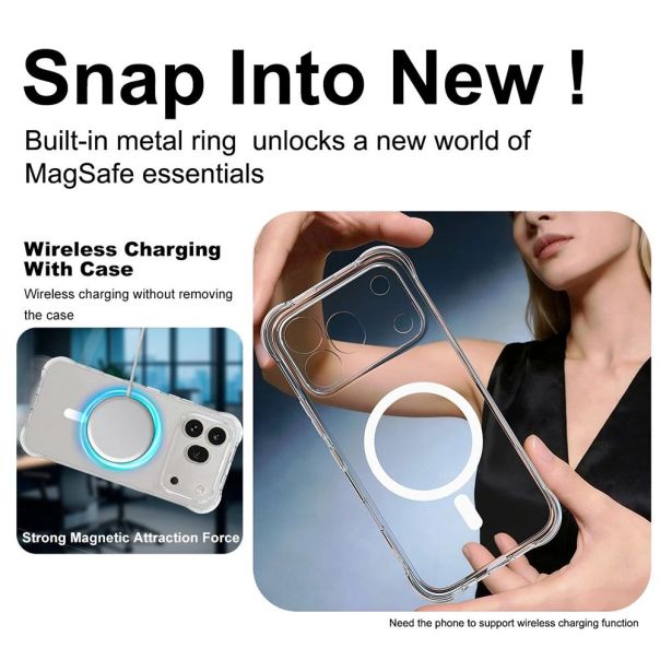 ICE CUBE Maska za Honor 600 Pro transparent Magsafe - EP3106502