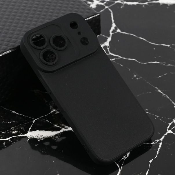 Maska za iPhone 17 Pro 6.3 mat crna Teracell Giulietta - 223452-1