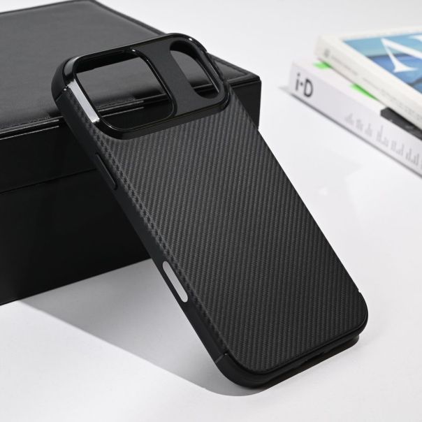 Maska za iPhone 17 Pro Max 6.9 crna Defender Carbon - 223500