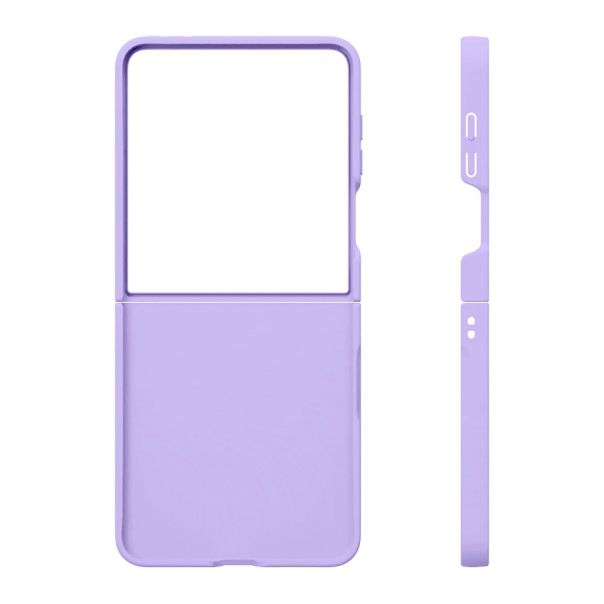 Maska za Samsung F761B Galaxy Z Flip 8 ljubicasta Elegant Fold - EP3188246