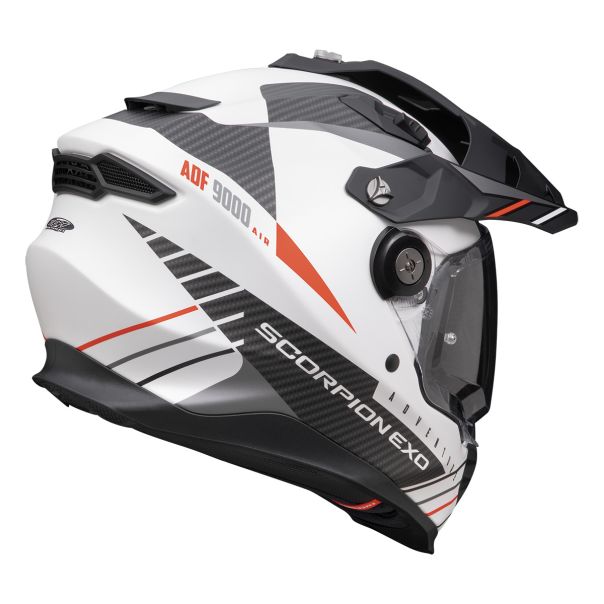 SCORPION Adf-9000 air feat matt white black red - 15SCO184472292