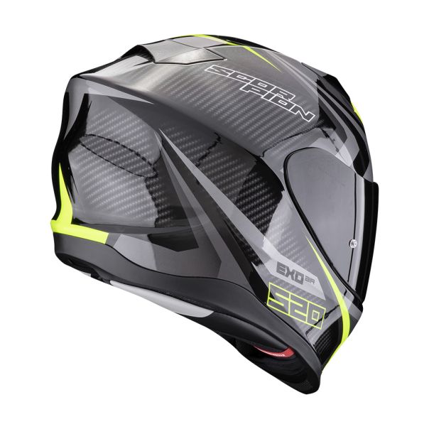 SCORPION Exo-520 evo air terra black-silver-yellow - 15SCO172449206