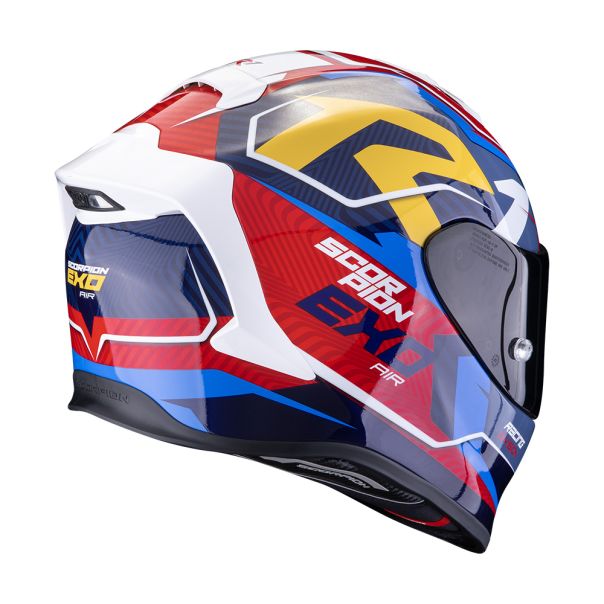 SCORPION Exo-r1 evo air coup blue-red-yellow - 15SCO110442328