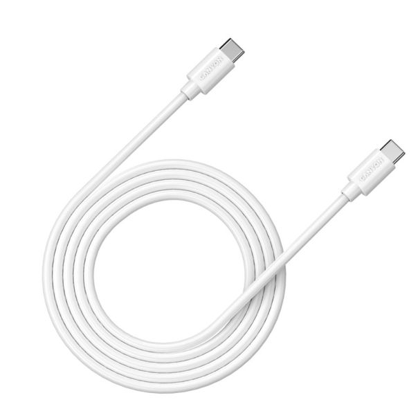 CANYON Kabl USB tip C na USB tip C, 1.2m, bela - CNS-USBC9W