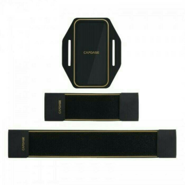 Capdase Water-Resistant Armband (iPhone 4,7 in 139x69x8 mm) Posh 141A Black/Gold - 036838