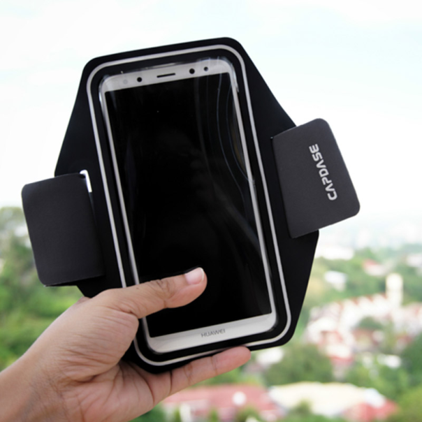Capdase Water-Resistant Armband (iPhone 4,7 in 139x69x8 mm) Posh 141A Gray/Silver - 036839
