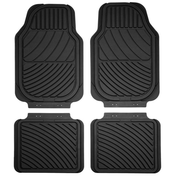 SUMEX Univerzalne gumene patosnice carat 4kom crne - CARAT20