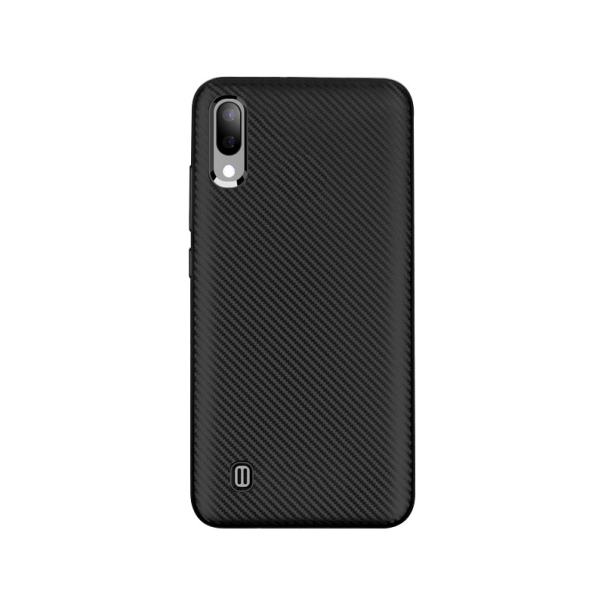 Maska za Samsung M10 crna Carbon fiber - 032744