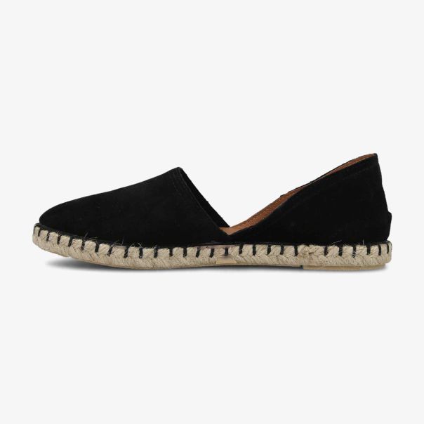 VERBENAS Espadrile Carmen Serraje Negro W - CARMEN SERRAJE NEGRO