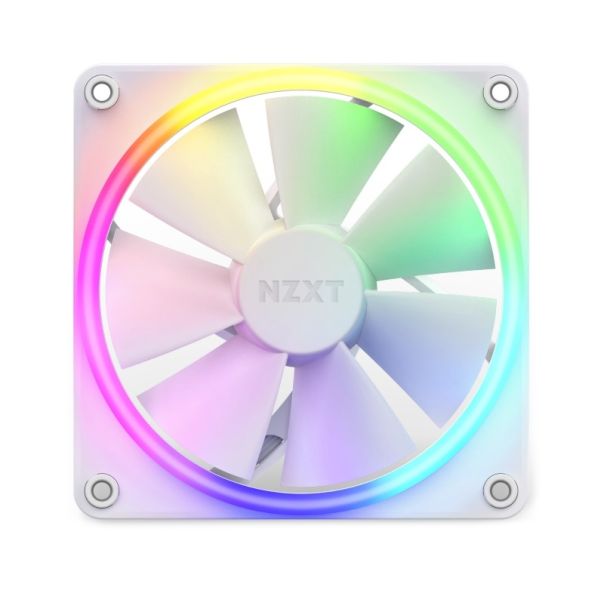 NZXT F120RGB 120mm ventilator beli (RF-R12SF-W1) - CAS02127