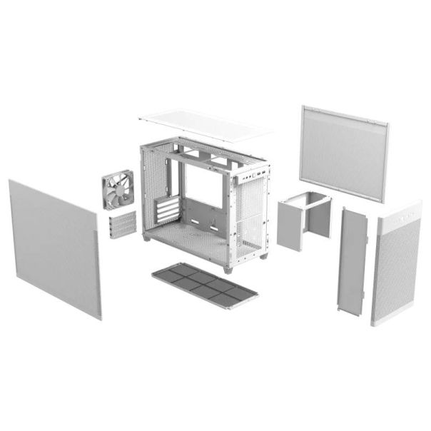 ASUS Kućište AP201 Prime Belo - CAS02219