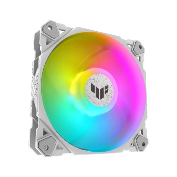 ASUS TUF GAMING TF120 ARGB WHITE EDITION 3IN1 ventilator - CAS02220