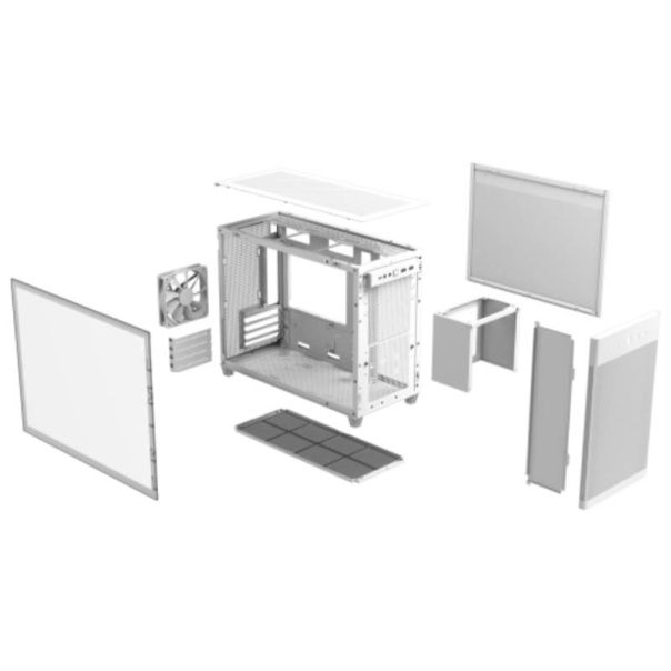 ASUS Kućište AP201 Prime TG BELO - CAS02288