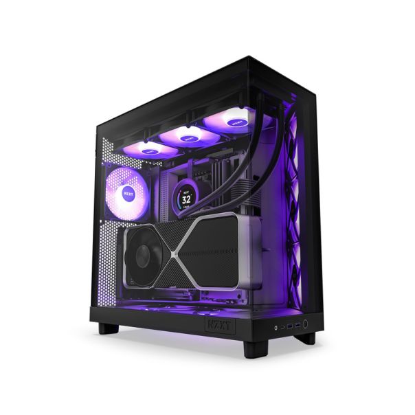 NZXT H6 Flow RGB kućište crno (CC-H61FB-R1) - CAS02314