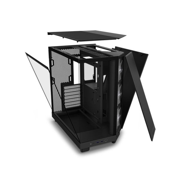 NZXT H6 Flow RGB kućište crno (CC-H61FB-R1) - CAS02314