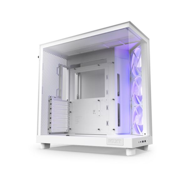 NZXT Kućište H6 Flow RGB CC-H61FW-R1, bela - CAS02316