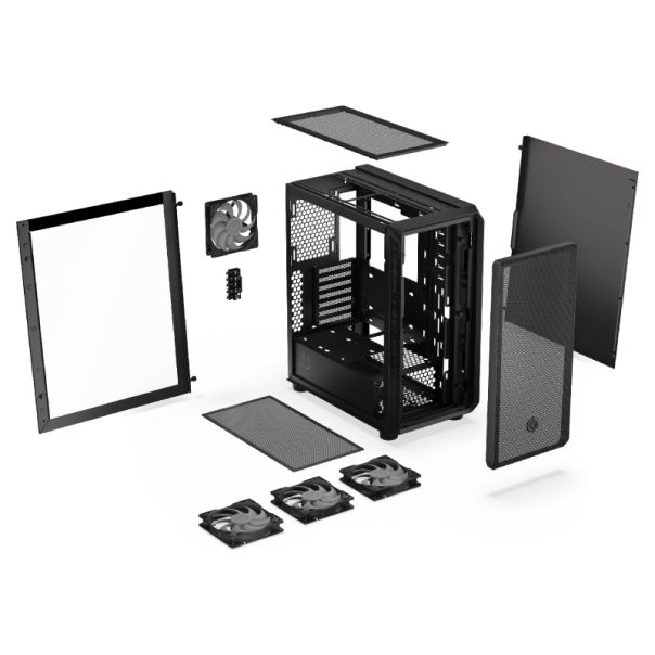 ENDORFY Kućište Arx 500 ARGB EY2A011, crna - CAS02446