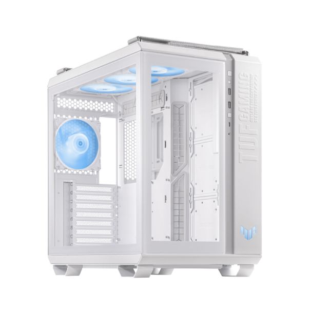 ASUS Gaming kućište GT502 PLUS TG ARGB TUF, bela - CAS02507