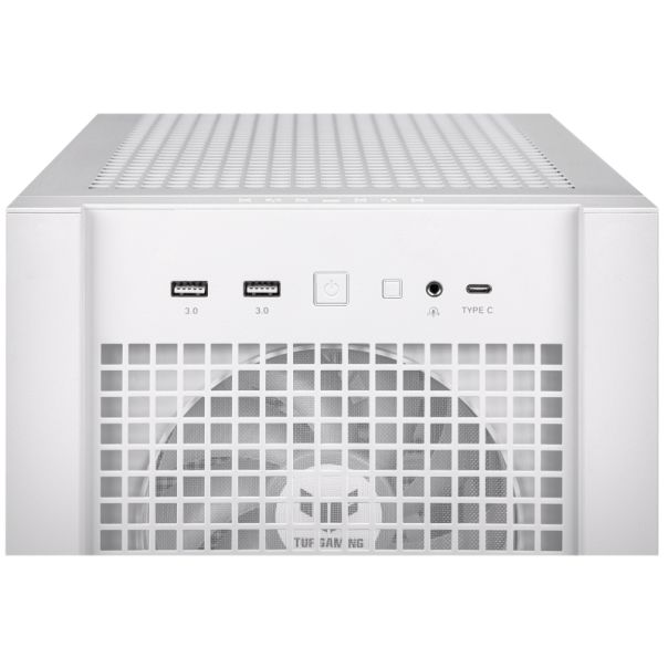 ASUS Gaming kućište GT302 TG ARGB TUF, bela - CAS02508
