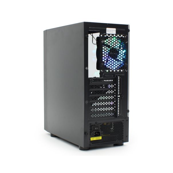 IG-MAX Kućište N1907-7700 Octagon 4F, crna - CAS02521