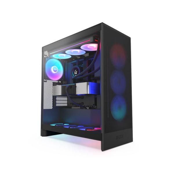 NZXT Kućište H7 Flow RGB CM-H72FB-R1, crna - CAS02575