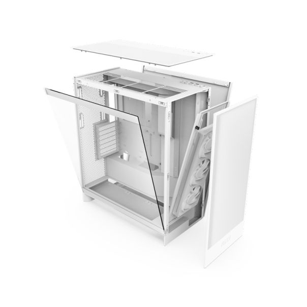 NZXT Kućište H7 Flow RGB CM-H72FW-R1, bela - CAS02576