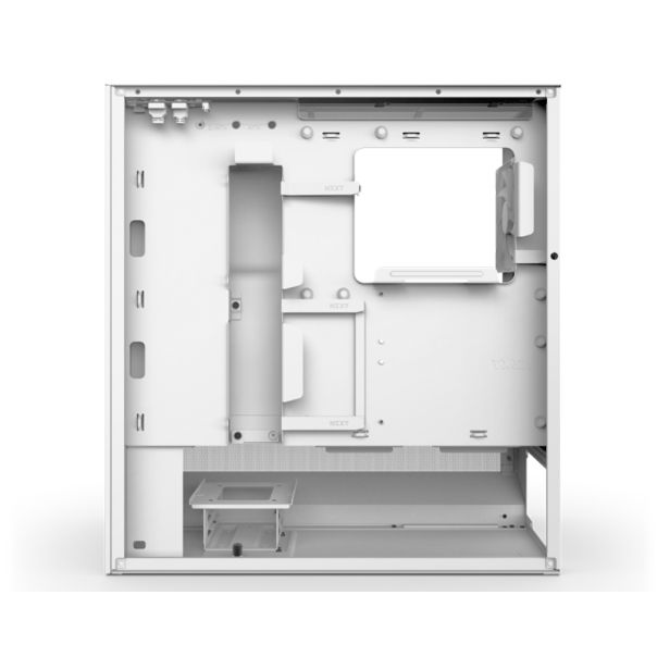 NZXT Gaming kućište H5 Flow RGB CC-H52FW-R1, bela - CAS02580