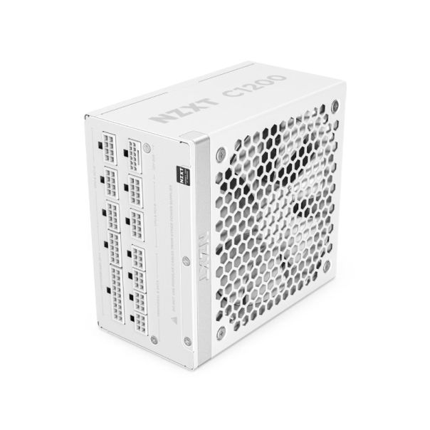 NZXT C1200 Gold ATX 3.X 1200W (PA-2G2BW-EU) modularno napajanje belo - EP1988615