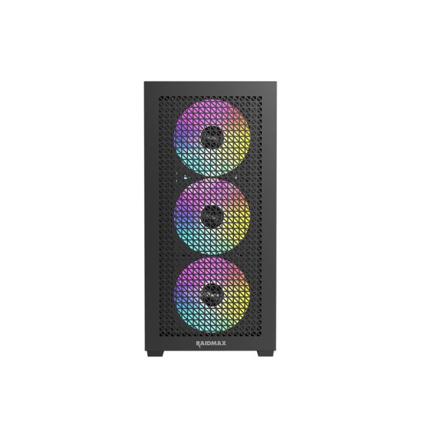RAIDMAX Kućište Meshiah X605 Full Tower 4 x ARGB fan/Crni/X605TBF - CAS02619