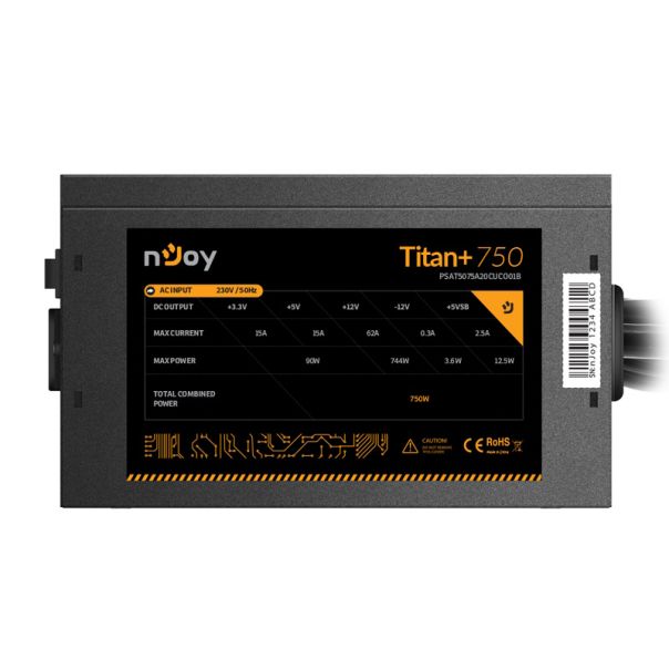 NJOY Titan+ 750 750W Napajanje (PSAT5075A20CUCO01B) - EP2025398