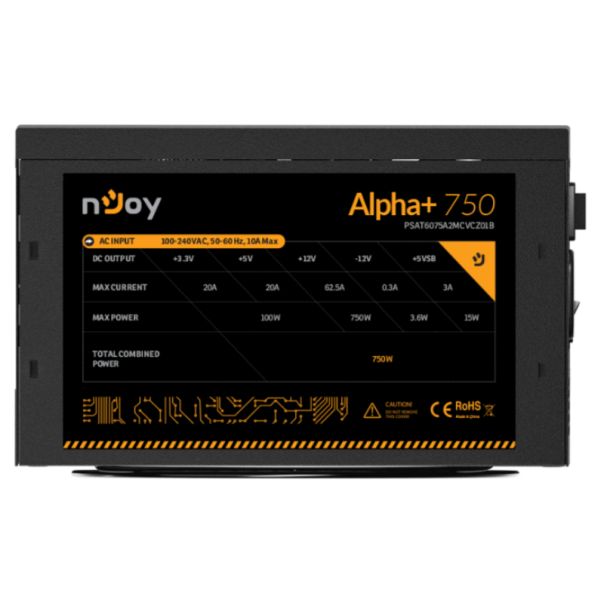 NJOY Alpha+ 750 750W napajanje (PSAT6075A2MCVCZ01B) - EP2025362