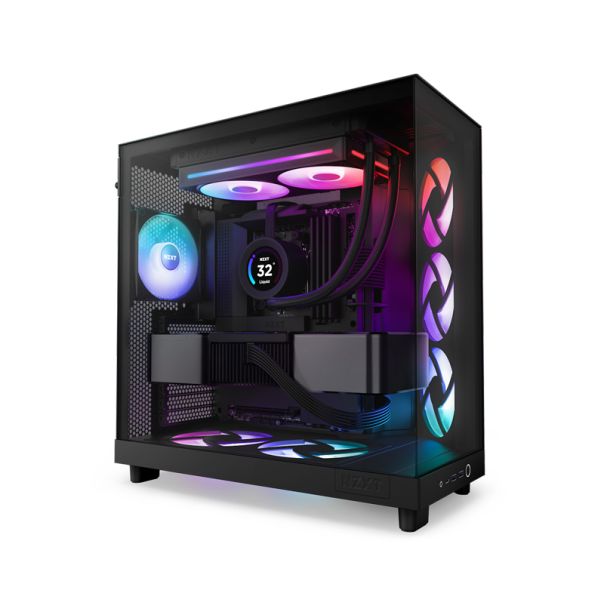 NZXT Ventilator F240 RGB Core 240mm RF-U24HF-B1, crna - CAS02751