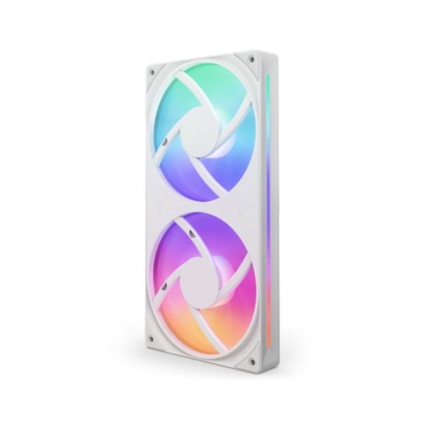 NZXT Ventilator F280 RGB Core 280mm RF-U28HF-W1, bela - CAS02754